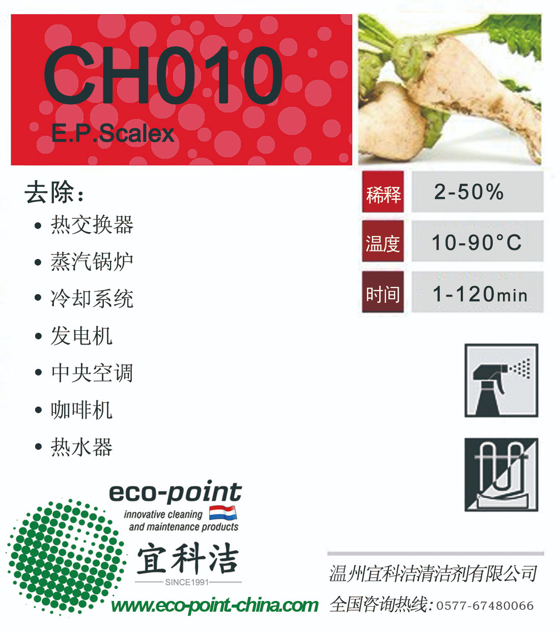 CH010-環(huán)保型管道除垢（帶自檢功能）管道清潔劑 